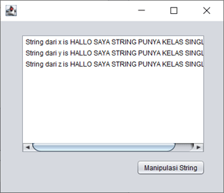 Java GUI Design Pattern Singleton