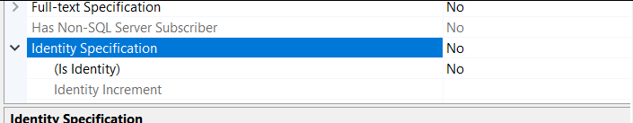 Create primary key that autofills and increment itself in Microsoft SQL Server Management Studio
