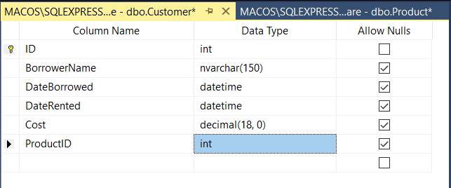 Cara update tabel di SQL Server dan menghubungkan dua tabel menggunakan foreign key