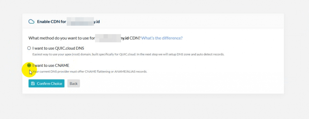 Fix dns status verification failed quic.cloud when using cloudflare. CDN Domain Verification
