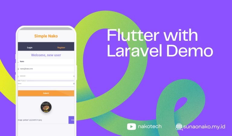 Ngoding Iseng, Implementasi Flutter 3.7+ dengan Backend Laravel 9